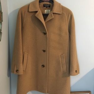 Cashmere and wool coat